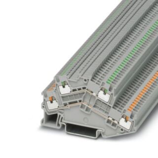 PTTBS 1,5/S/U-OG/O-GN - Double-level terminal block