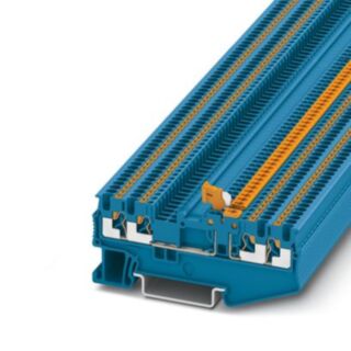 PT 1,5/S-QUATTRO-MT BU - Knife-disconnect terminal block