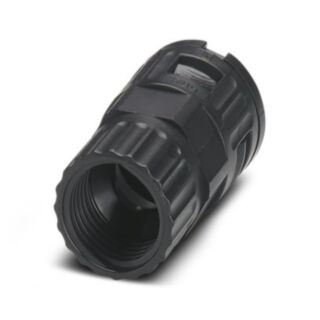Corrugated tube screw connection