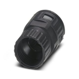 Corrugated tube screw connection