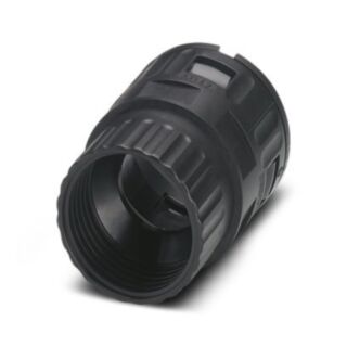Corrugated tube screw connection