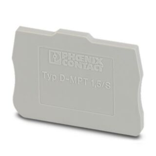 D-MPT 1,5/S - End cover