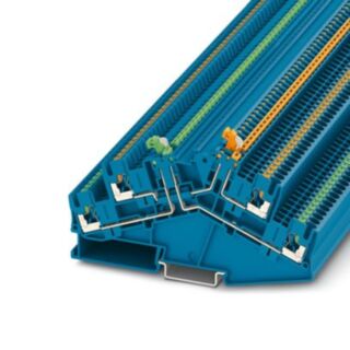 PTTBS 2,5-2MTB BU - Knife-disconnect terminal block