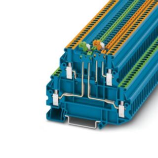 UTT 2,5-2MT-P/P BU - Knife-disconnect terminal block