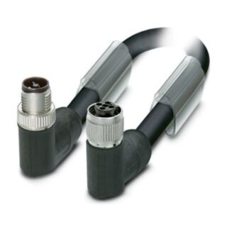 SAC-4P-M12MRT/ 0,5-PUR/M12FRT - Power cable