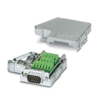 SUBCON 15 HD/M-SH - D-SUB bus connector