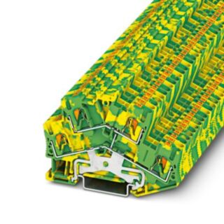PTTBS 2,5-PE - Protective conductor double-level terminal block