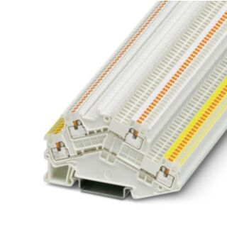 PTTBS 1,5/S WH/U-YE/O-WH - Double-level terminal block