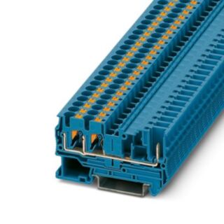 PT 4-TWIN/1P BU - Feed-through terminal block