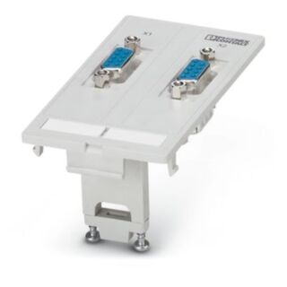 VS-SI-FP-2DSUB9-GC-BU/ST - Front plate