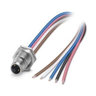 SACC-DSI-M12MSL-4FE-M16XL/0,2 - Device connector rear mounting