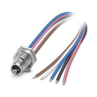 SACC-DSI-M12MSL4FEM16/0,2GR-1,5 - Device connector rear mounting