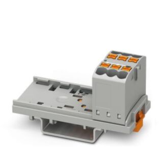 PTFIX 6X2,5-NS35 GY - Distribution block