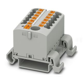 PTFIX 6/12X2,5-NS35A GY - Distribution block