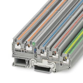 PTIO 1,5/S/4-PE-LED 24 GN - Sensor/actuator terminal block