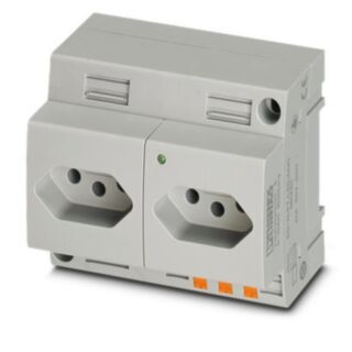 EO-N/PT/LED/DUO - Double socket