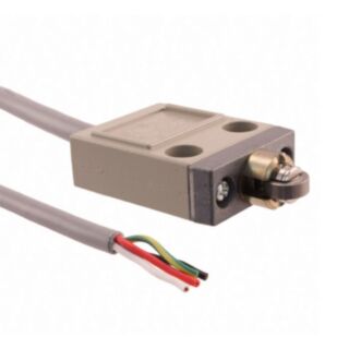 134460-Compact enclosed limit switch, roller plunger, 5 A 250 VAC, 4 A
