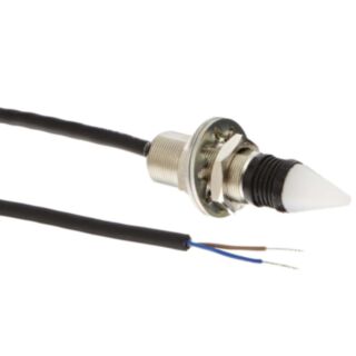133717-Tactile Limit switch, M10 body, conical actuator,3 m prewired