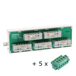 133603-DeviceNet T-branch tap for 3 branch lines, 5 connectors with sc