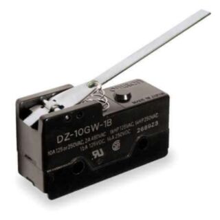133564-Basic switch, hinge lever, 10 A, DPDT, screw terminals
