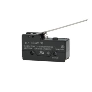 133564-Basic switch, hinge lever, 10 A, DPDT, screw terminals
