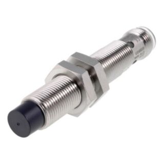 659329-Proximity sensor, inductive, nickel-brass, long body, M12, unsh