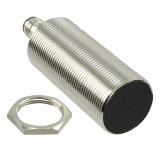 674332-Proximity sensor, inductive, nickel-brass, long body, M30,shiel