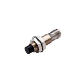 687892-Proximity sensor, inductive, nickel-brass, short body, M12, uns