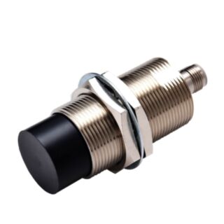 687963-Proximity sensor, inductive, nickel-brass, long body, M30, unsh