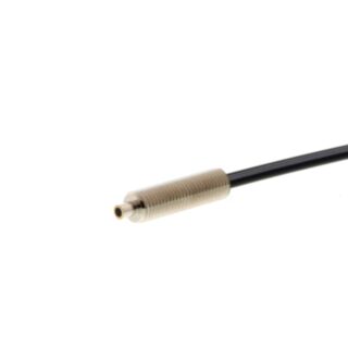 379161-Fiber optic sensor head, diffuse, M6 cylindrical axial, coaxial