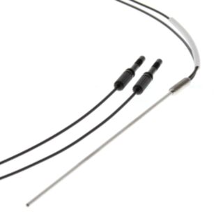 379176-Fiber optic sensor head, diffuse, M3 cylindrical axial with sle