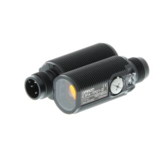 404485-Photoelectric sensor, M18 threaded barrel, plastic, red LED, th