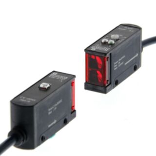 130506-Photoelectric sensor, through-beam, 7 m, DC, 3-wire, NPN, horiz