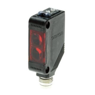 323120-Photoelectric sensor, rectangular housing, red LED, retro-refle
