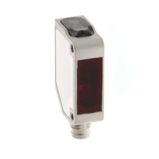 227237-Photoelectric sensor, rectangular housing, stainless steel, red