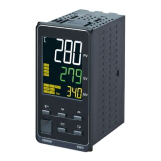 669584-Temperature controller, 1/8DIN (48 x 96mm), 1 x relay output, 4