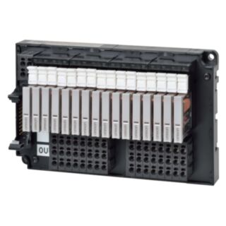 Omron, G70V I/O-relaisterminal, PLC Output, 16 wisselcontacten, 2 - 6 A, NPN, Push-in Plus (incl. Relais)