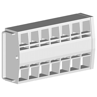 ALPHA-ZS, control cable terminal 7-pole at least 4 outgoing feeders per pole