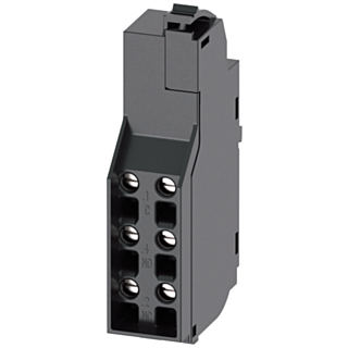 Auxiliary switch, CO contacts, type HP (14 mm) accessory for: 3VA1 and 3VA20