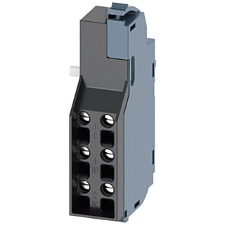Leading changeover switch, changeover contacts, type HP (14 mm) accessory for: 3VA1