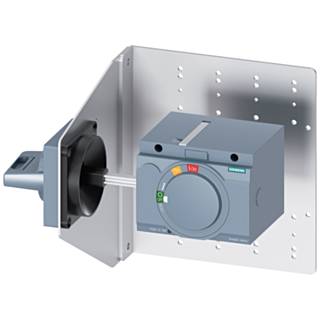 Side wall mounted rotary operator, standard, IEC IP65 with mounting bracket, accessory for: 3VA2