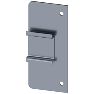 Extended DIN rail for N/PE terminal