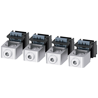 Circular conductor terminal, 4 units, accessory for: 3VA1 100/160