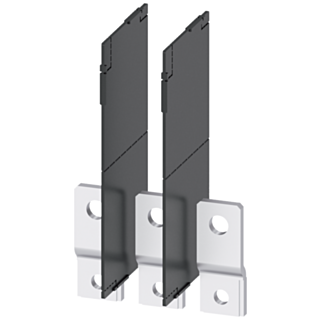 Front bus connectors extended, 3 units, accessory for: 3VA2 100/160/250