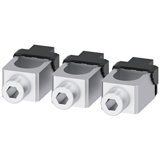 Circular conductor terminal, 3 units, accessory for: 3VA2 100/160/250