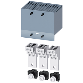 Circular conductor terminal, 6 cables, 3 units, accessory for: 3VA2 100/160/250
