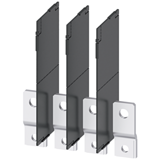 Front bus connectors extended, 4 units, accessory for: 3VA2 100/160/250