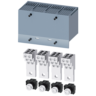 Circular conductor terminal, 6 cables, 4 units, accessory for: 3VA2 100/160/250