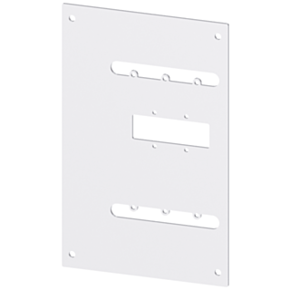 Rear interlock, mounting plate, accessory for: 3VA2 100/160/250