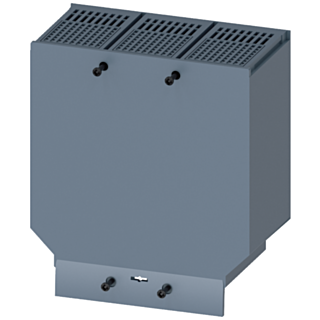 Terminal cover broadened, 3-pole, 1 unit, accessory for: 3VA2 100/160/250